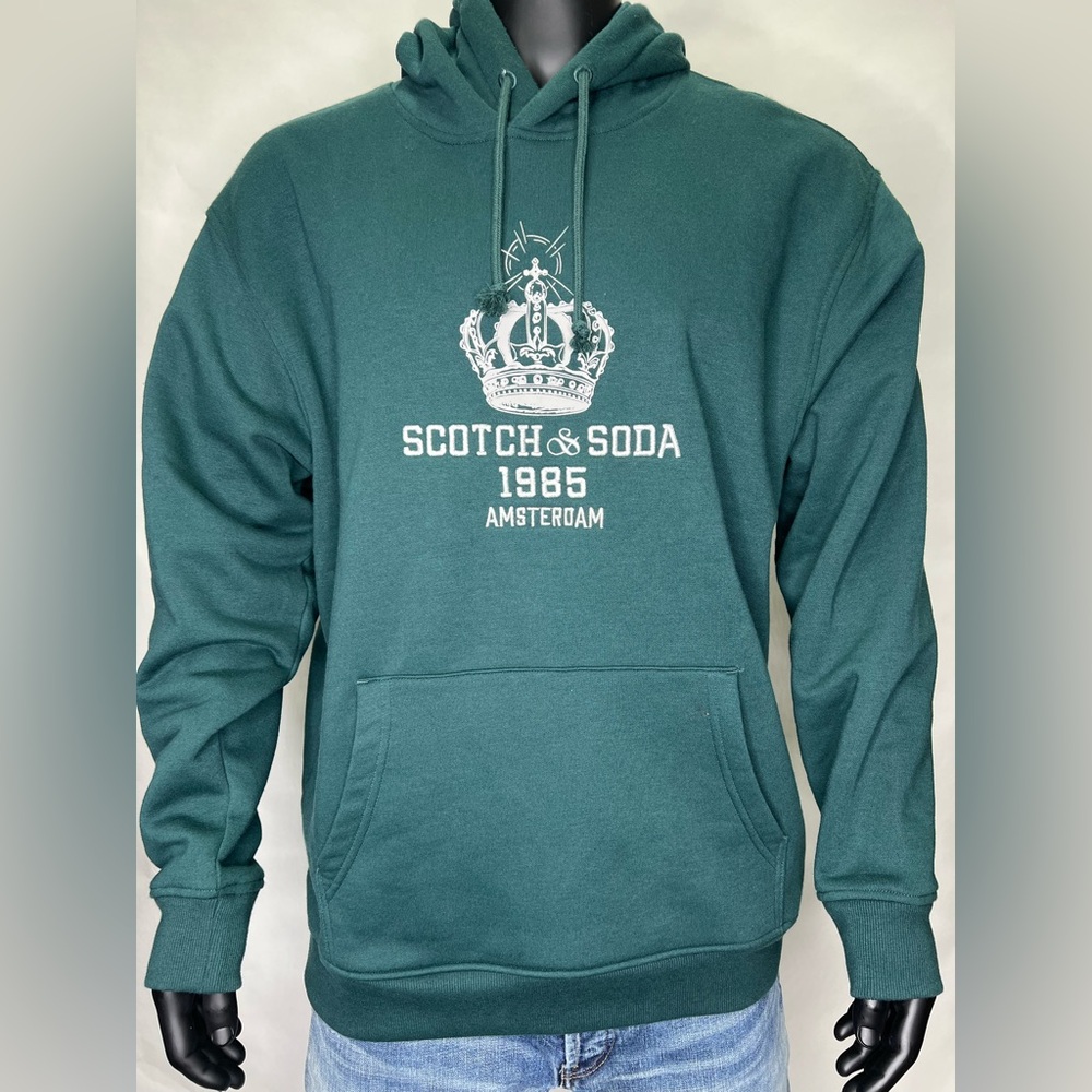Scotch & Soda Green Hoodie XL NWT